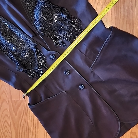 Vintage Rhonda Harness‎ blazer size 10 with padded shoulders - Picture 12 of 14